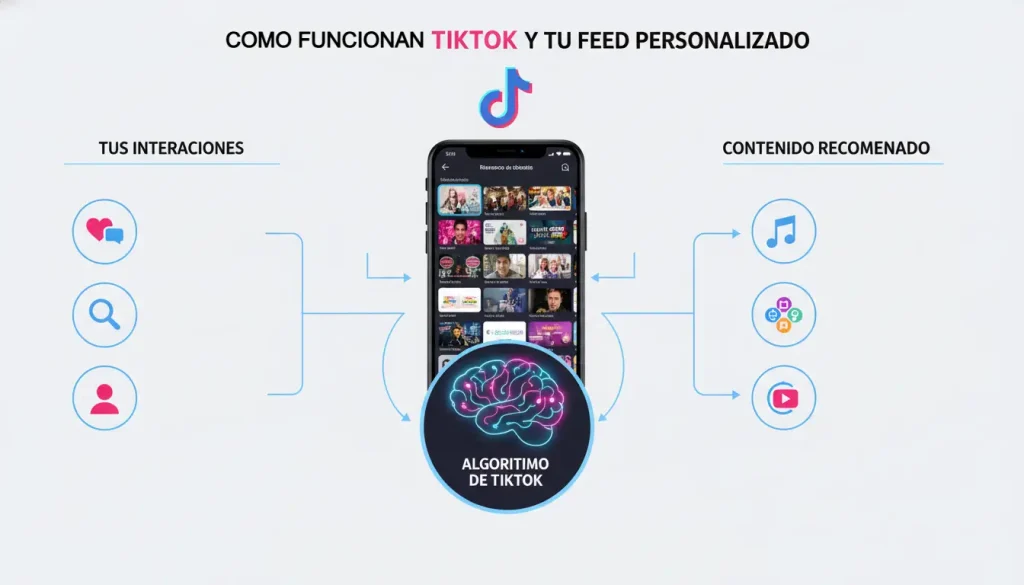 Cómo funciona TikTok y su feed personalizado