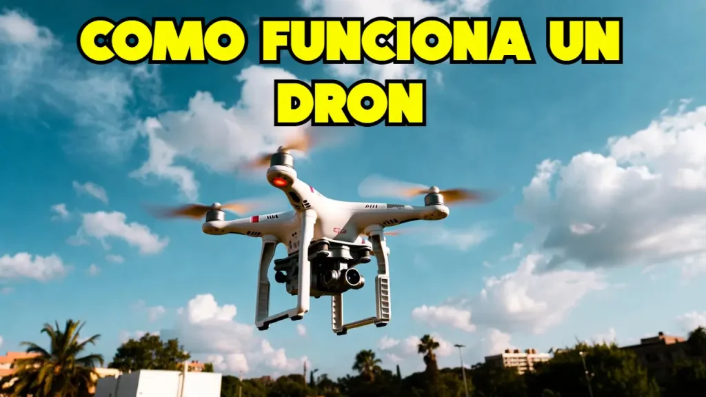 Cómo funciona un dron