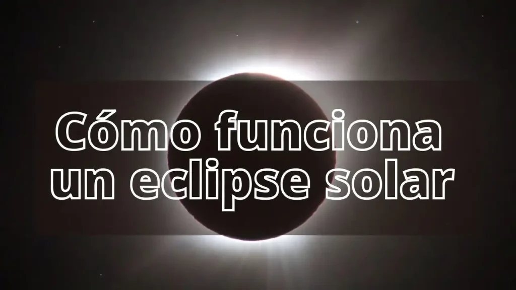 Cómo funciona un eclipse solar