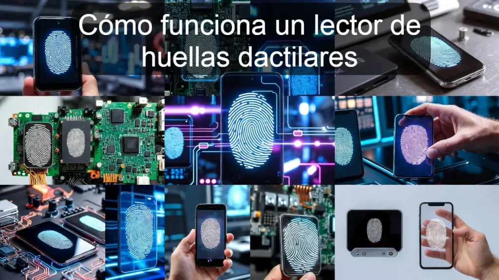 Cómo funciona un lector de huellas dactilares