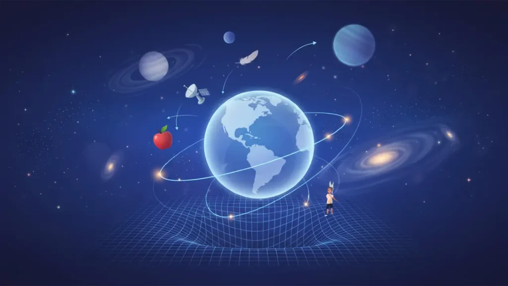 Cómo funciona la gravedad