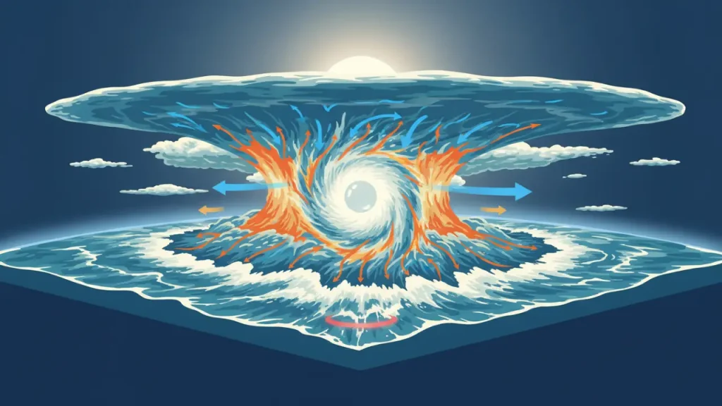 Cómo funciona un huracán