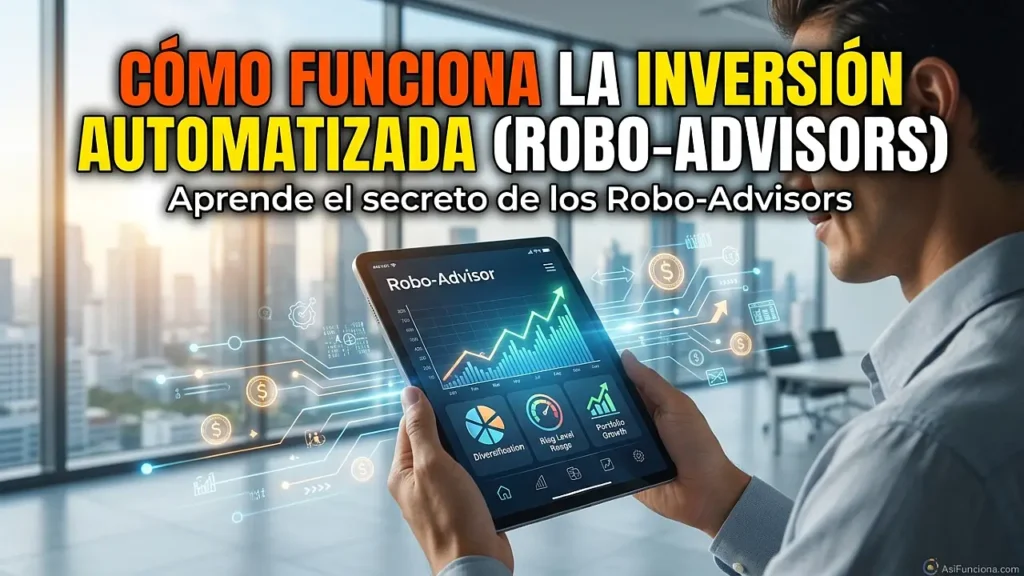 Cómo funciona la inversión automatizada (robo-advisors)