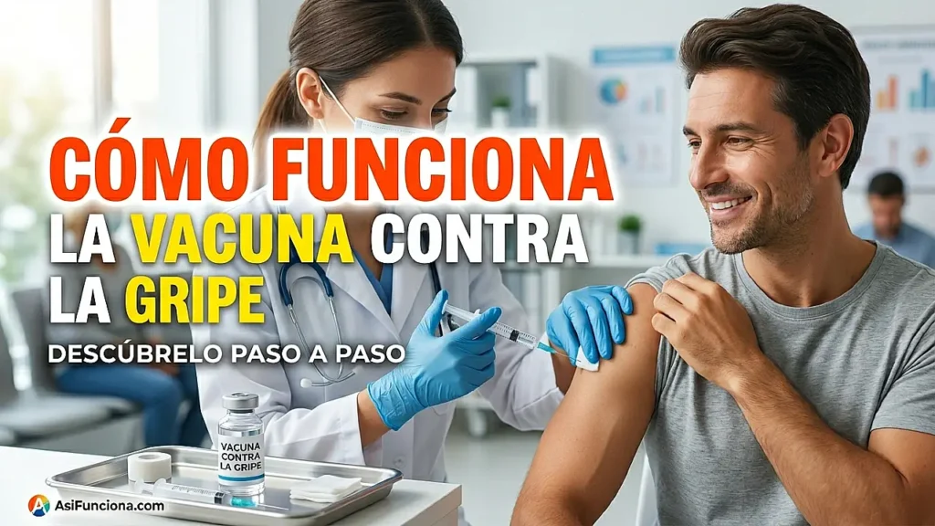 Cómo funciona la vacuna contra la gripe