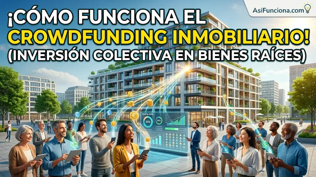 Cómo funciona un crowdfunding inmobiliario (inversión colectiva en inmuebles)
