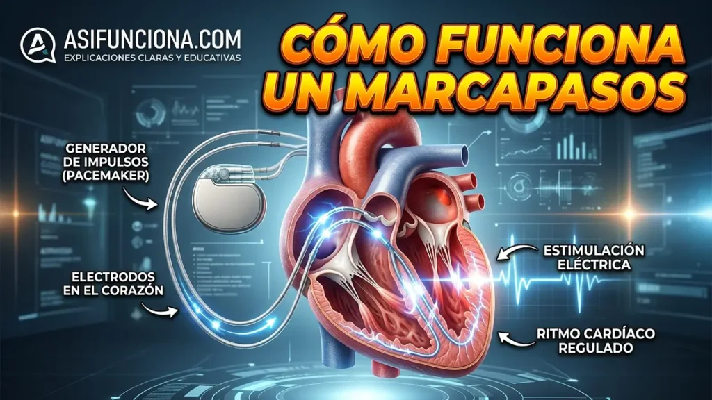 Cómo funciona un marcapasos